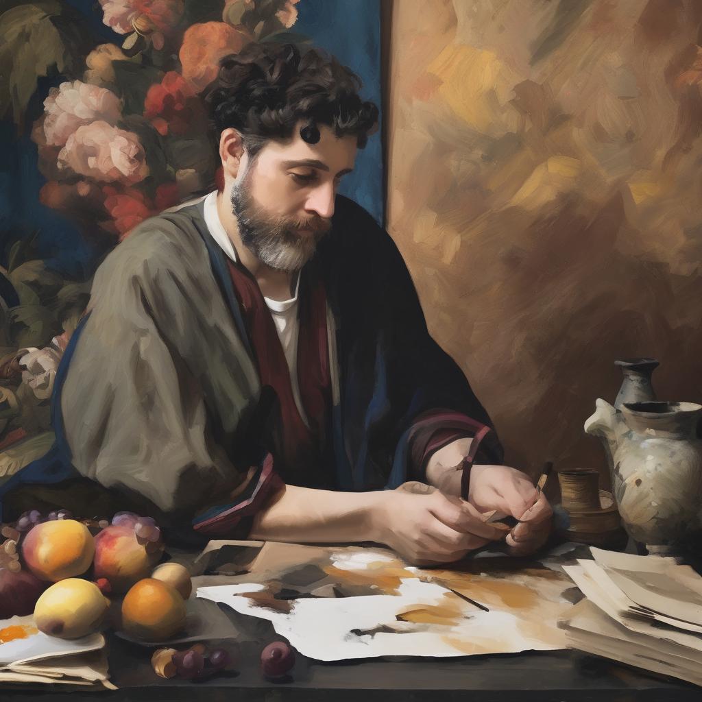 Ο μοναδικός ύφος και η τεχνική του καλλιτέχνη